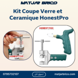 Kit coupe carreaux céramique et verre HONESTPRO | YAE0456