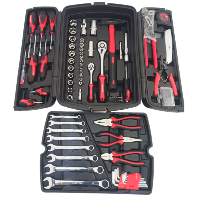 علبة أدوات 90 قطعة Caisse à Outils 90 Pcs HONESTPRO