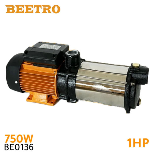 Pompe à eau 4 turbines 750W 1HP BEETRO BE0136