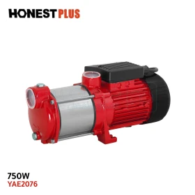 Pompe électrique multi-étages haute pression 1HP 750W HONESTPLUS – 4 turbines, silencieuse