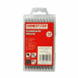 Jeu de 10 Pcs embouts magnétiques phillips PH2 110mm avec coffret HONESTPRO | YAD0285