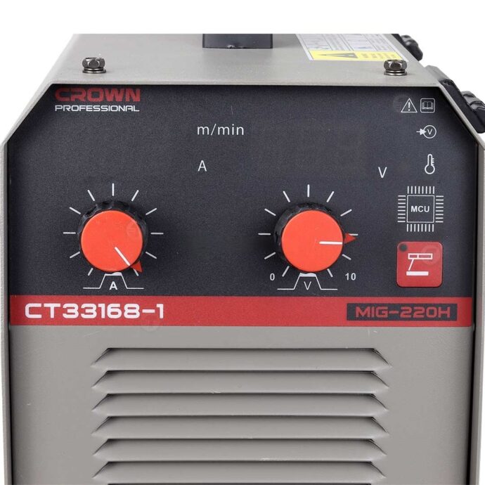 ⁦Poste à souder onduleur MIG-220H 1Kg / MMA 30-140A CROWN | CT33168-1⁩ - الصورة ⁦5⁩