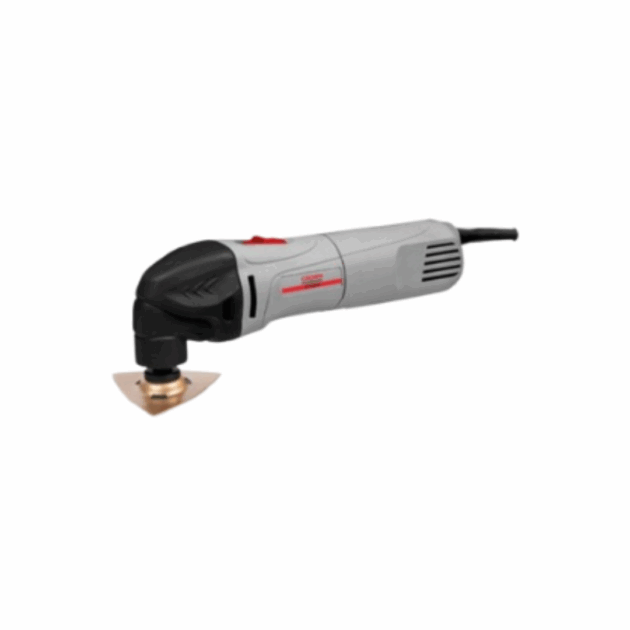 Découpeuse ponceuse électrique multifonction vibrant 320W 80mm + 8 accessoires CROWN | CT16004-BMC