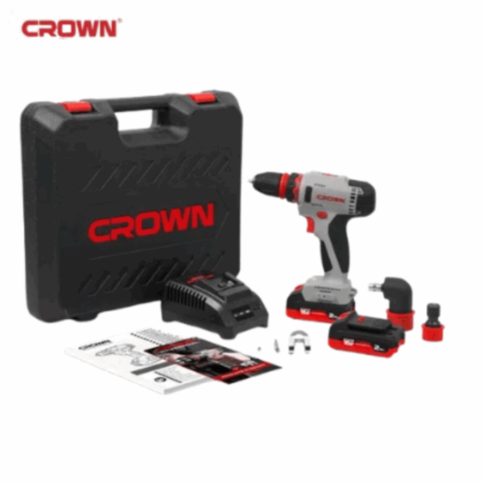 ⁦Visseuse multi usage 0.8-10mm 16v CROWN | CT21082HQ-1.5-BMC⁩ - الصورة ⁦2⁩