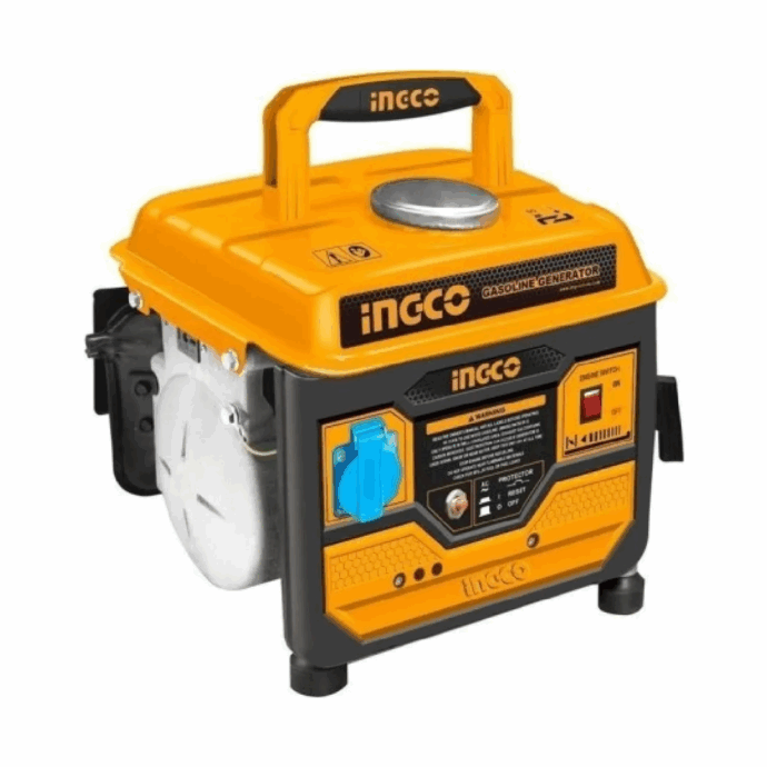 ⁦مولد كهربائي بالبنزين Groupe Electrogène Générateur Electrique A Essence 800W 0.8KVA 4L INGCO | GE8002⁩ - الصورة ⁦2⁩