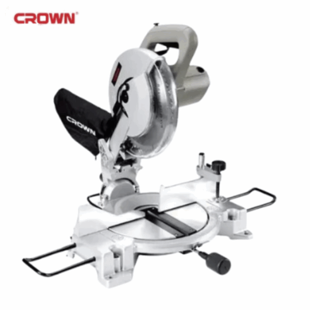 Scie à onglet 1800W 255mm bois et aluminium CROWN | CT15208
