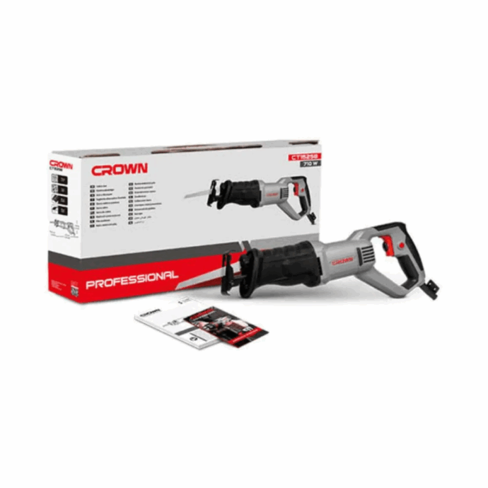 ⁦Scie sabre 110mm 710W CROWN | CT15258⁩ - الصورة ⁦2⁩