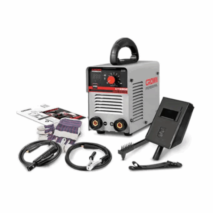 ⁦Poste à souder portatif MMA-200 MINI 6,6 KVA 150A avec valise CROWN | CT33102-IMC⁩ - الصورة ⁦2⁩