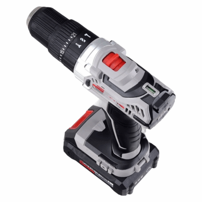 ⁦Kit 62PCS Visseuse a percussion sans fil 2 Batteries 20V MAX 2Ah avec valise CROWN | CT21102H-2-(62)EK⁩ - الصورة ⁦5⁩