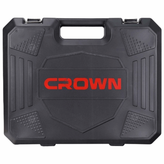 ⁦Kit 50PCS Visseuse a percussion sans fil 2 Batteries 20V MAX 2Ah avec valise CROWN | CT21102H-2-(50)EK⁩ - الصورة ⁦4⁩