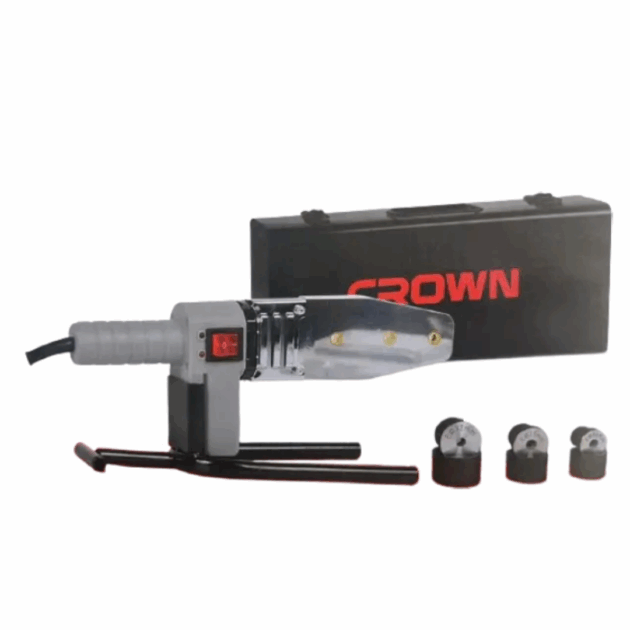 Soudeuse de tubes PPR 20-32mm 800W 0-300°C avec coffret métallique CROWN | CT19035 MC