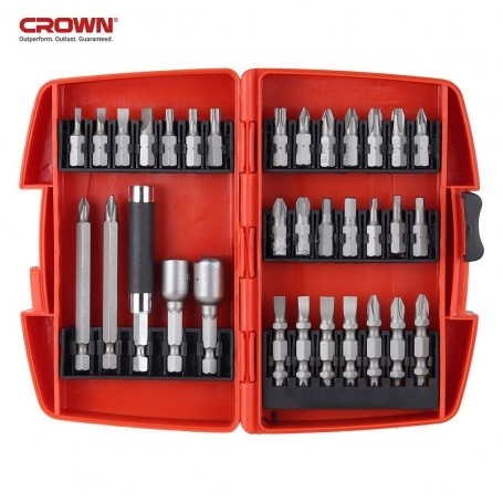 Jeu d'embouts 33 pièces CROWN | CTSBP0103