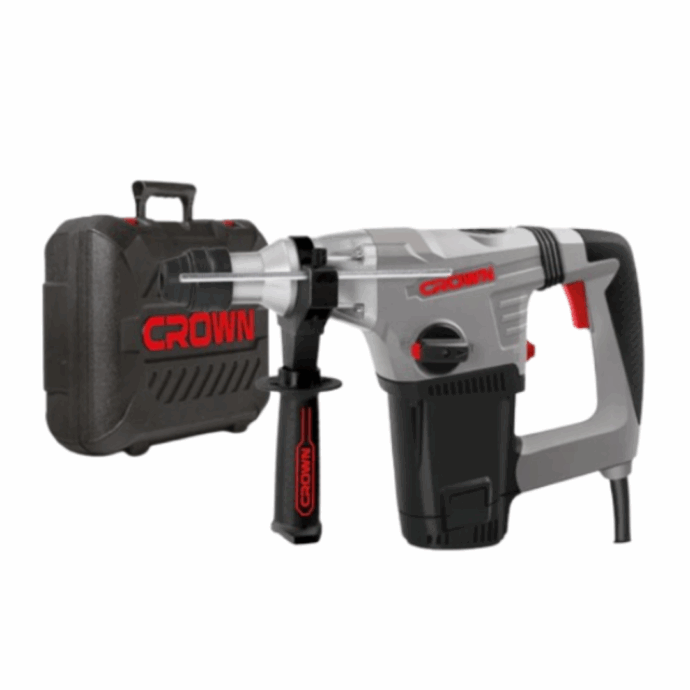 ⁦Marteau Piqueur Perforateur Sds-Plus 1050w 32mm 4.8j CROWN | CT18116-BMC⁩ - الصورة ⁦2⁩