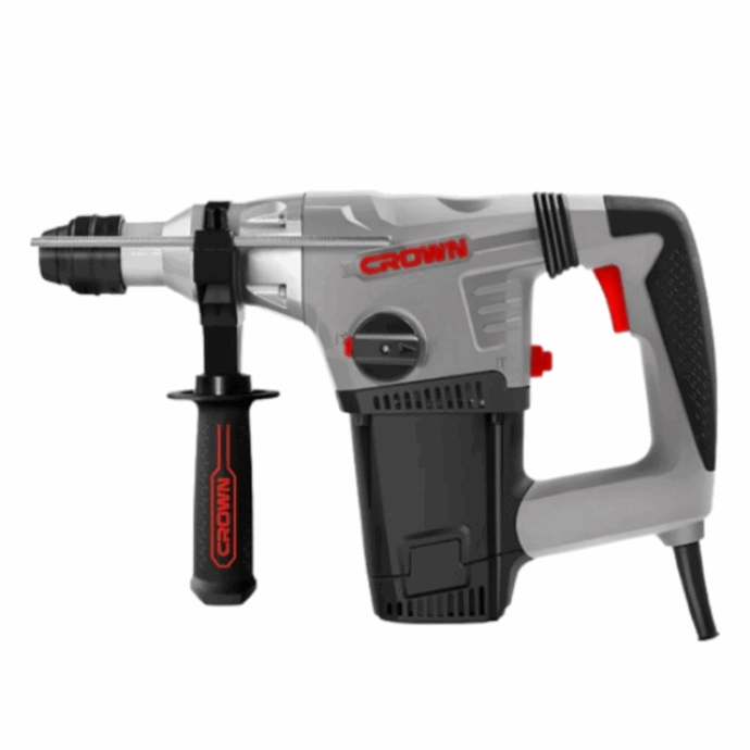 ⁦Marteau Piqueur Perforateur Sds-Plus 1050w 32mm 4.8j CROWN | CT18116-BMC⁩ - الصورة ⁦3⁩